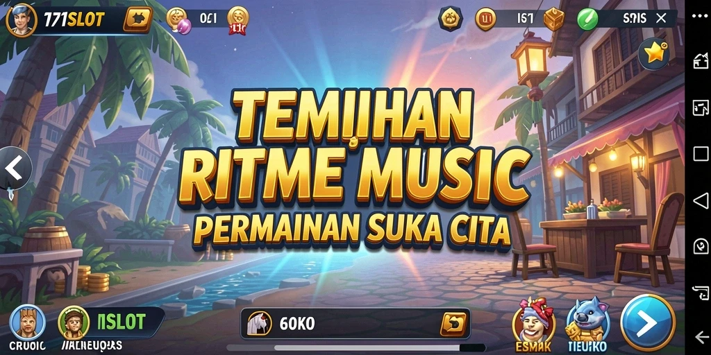 Tampilan screenshot 171SLOT menampilkan gameplay musik yang seru.