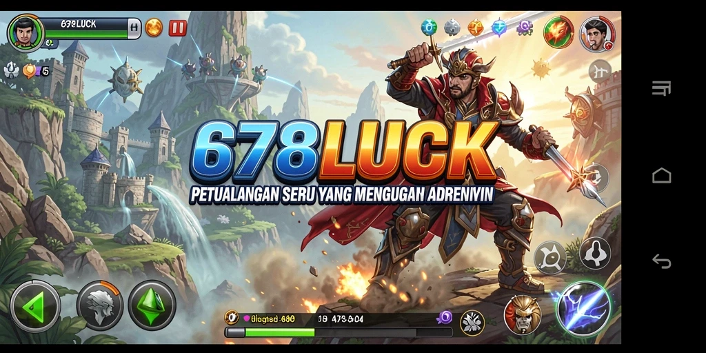 Gameplay seru dalam dunia petualangan penuh rintangan.