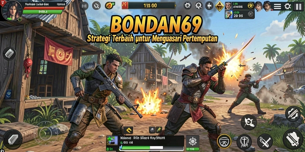 Screenshot BONDAN69 menampilkan strategi pertempuran yang seru dan mendebarkan.