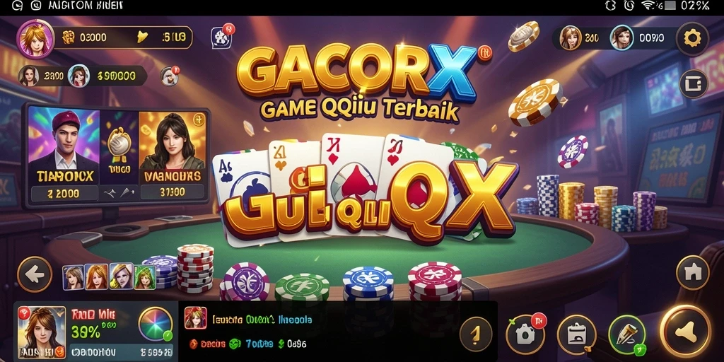 Gameplay seru dalam GACORX dengan QiuQiu.