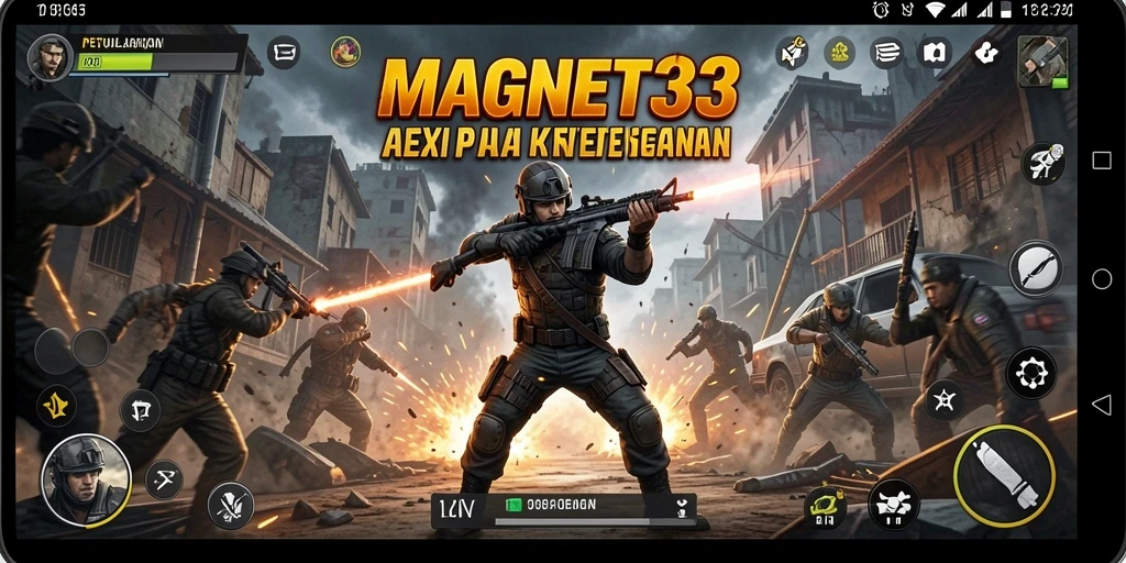 Tampilan aksi mendebarkan dari gameplay MAGNET33 yang penuh tantangan.
