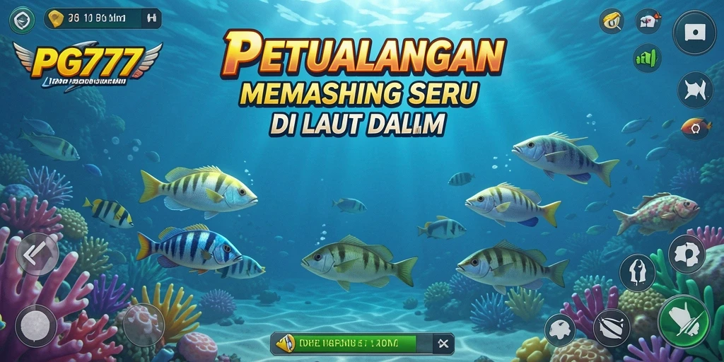 Tangkapan ikan yang spektakuler dalam gameplay PG777.
