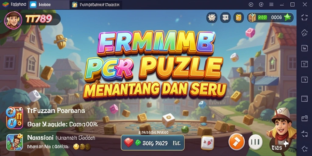 Screenshot gameplay TT789 menampilkan momen seru dalam menyelesaikan puzzle.